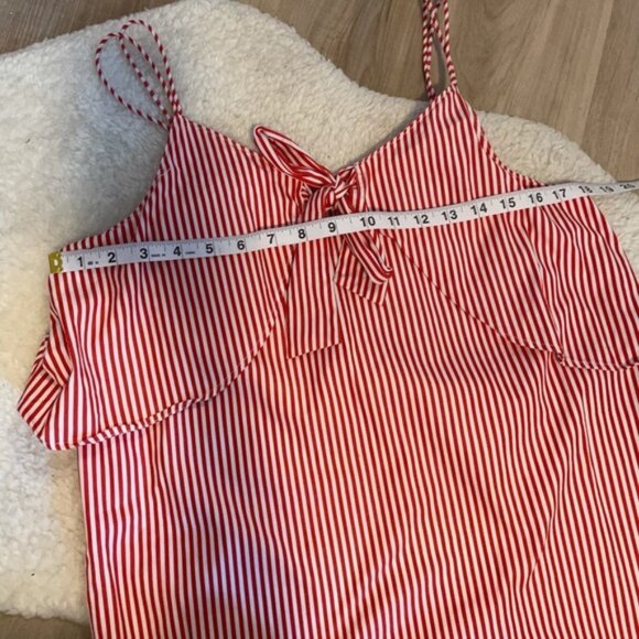 KAZO Pinstripe Summer Dress - Picture 9 of 13